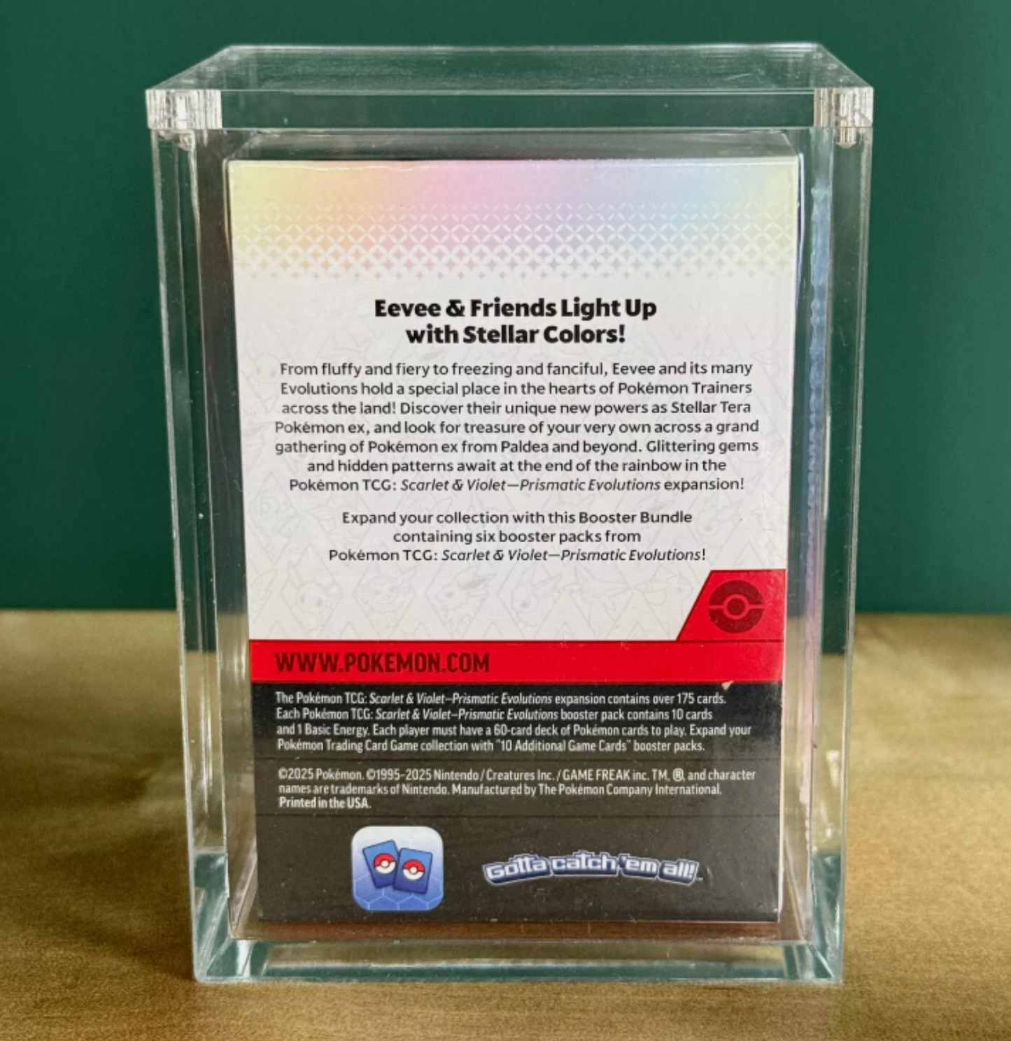 Acrylic Booster Bundle Case